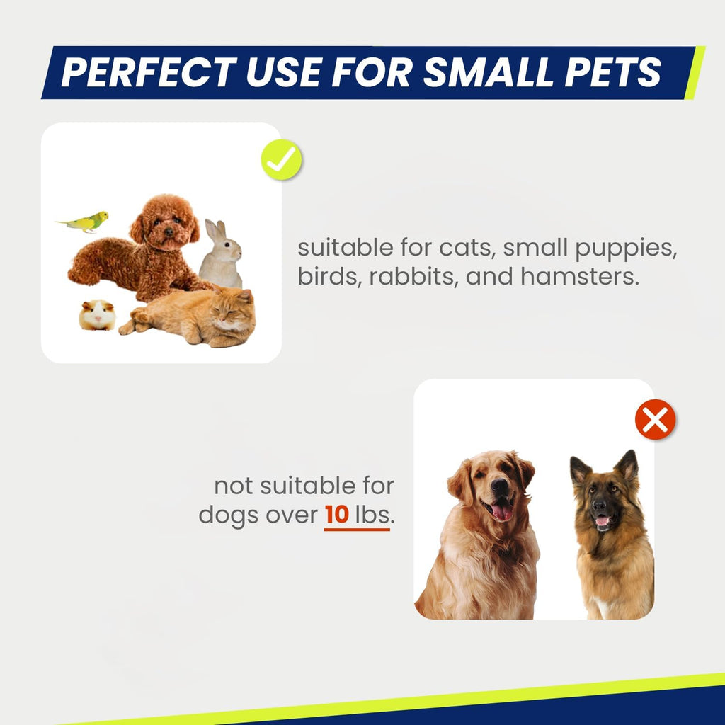 Professional Pet Nail Clippers - Ergonomic Claw Trimmer for Cats, Dogs, and Small Animals in White/Pine Green