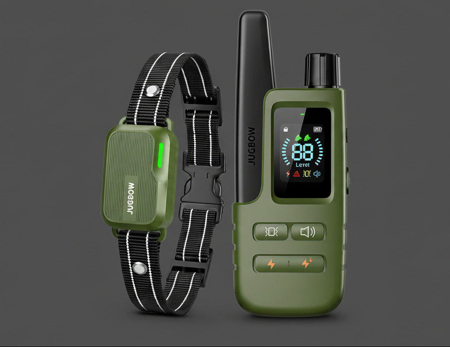 Ultimate Dog Training Shock Collar - 4500FT Remote Control, Waterproof Design & 4 Customizable Training Modes for Dogs 10-120Lbs