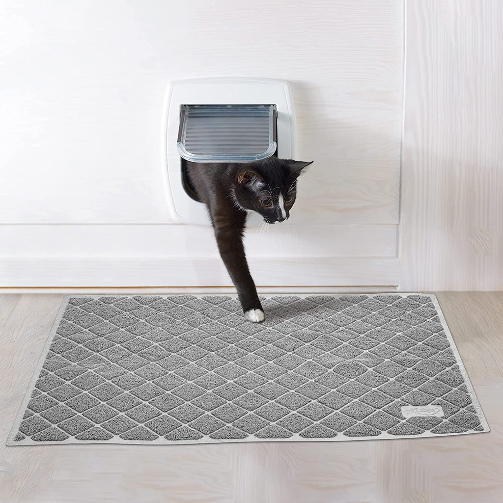 Ultimate Comfort Cat Litter Mat - Non-Slip, Waterproof & Easy to Clean Litter Trapping Solution for Happy Cats