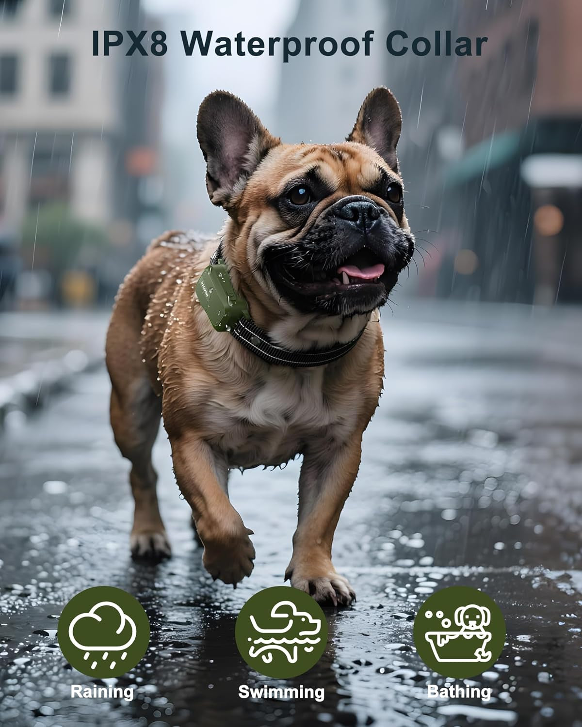 Ultimate Dog Training Shock Collar - 4500FT Remote Control, Waterproof Design & 4 Customizable Training Modes for Dogs 10-120Lbs