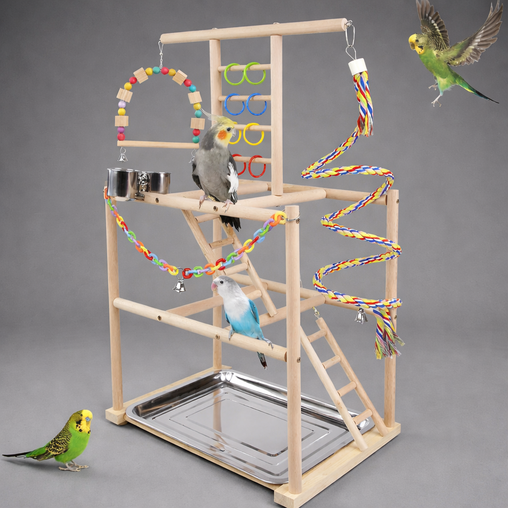 Fun and Playful Bird Playground