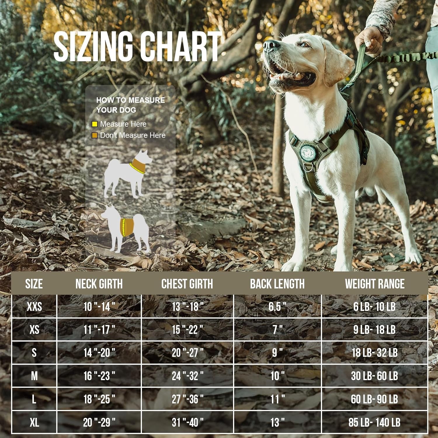 Dog Harness, Tactical Dog Harness No-Pull Breathable Adjustable Pet Vest with Handle for Outdoor Walking(Ranger Green,Small)